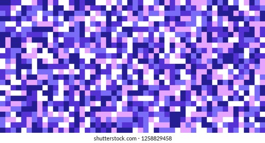 Color Halftone Background. Abstract Digital Texture with Color Squares for Print, Banner, Card, Web and Mobile Applications. Vintage Tech Halftone