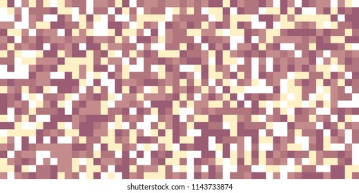 Color Halftone Background. Abstract Multicolor Texture with Squares for Print, Banner, Card, Web and Mobile Applications. Retro Tech Halftone Pattern with Color Pixels. Vector Texture.