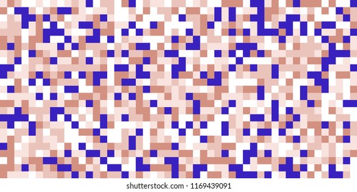Color Halftone Background. Abstract Multicolor Texture with Squares for Print, Banner, Card, Web and Mobile Applications. Retro Tech Halftone