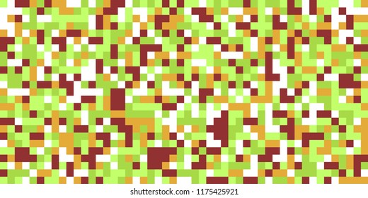 Color Halftone Background. Abstract Multicolor Texture with Squares for Print, Banner, Card, Web and Mobile Applications. Modern Tech Halftone