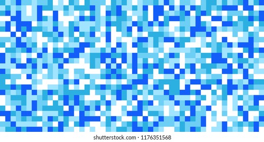 Color Halftone Background. Abstract Multicolor Texture with Squares for Print, Banner, Card, Web and Mobile Applications. Modern Tech Halftone Pattern with Color Pixels. Vector Texture.
