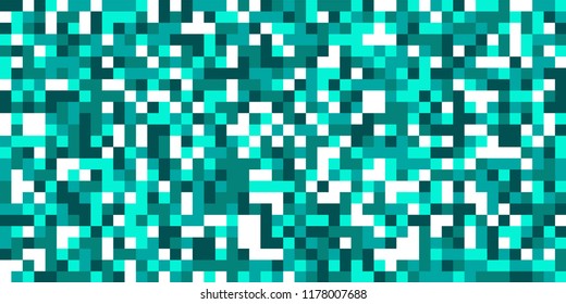 Color Halftone Background. Abstract Multicolor Texture with Squares for Print, Banner, Card, Web and Mobile Applications. Retro Tech Halftone