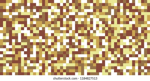 Color Halftone Background. Abstract Multicolor Texture with Squares for Print, Banner, Card, Web and Mobile Applications. Modern Tech Halftone Pattern with Color Pixels. Vector Texture.