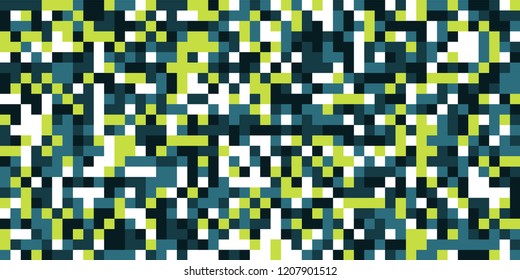 Color Halftone Background. Abstract Multicolor Texture with Squares for Print, Banner, Card, Web and Mobile Applications. Retro Tech Halftone