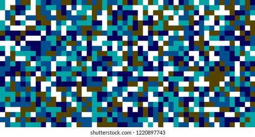Color Halftone Background. Abstract Multicolor Texture with Squares for Print, Banner, Card, Web and Mobile Applications. Modern Tech Halftone