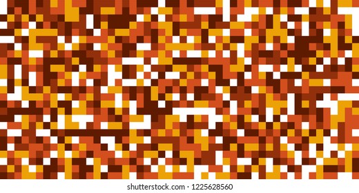 Color Halftone Background. Abstract Multicolor Texture with Squares for Print, Banner, Card, Web and Mobile Applications. Vintage Tech Halftone Pattern with Color Pixels. Vector Texture.