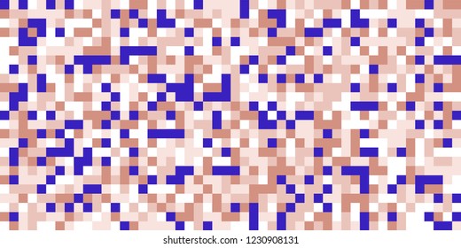 Color Halftone Background. Abstract Multicolor Texture with Squares for Print, Banner, Card, Web and Mobile Applications. Modern Tech Halftone