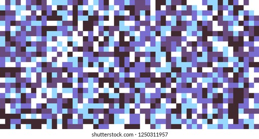 Color Halftone Background. Abstract Multicolor Texture with Squares for Print, Banner, Card, Web and Mobile Applications. Trendy Tech Halftone