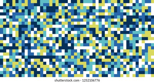 Color Halftone Background. Abstract Multicolor Texture with Squares for Print, Banner, Card, Web and Mobile Applications. Trendy Tech Halftone