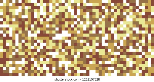 Color Halftone Background. Abstract Multicolor Texture with Squares for Print, Banner, Card, Web and Mobile Applications. Retro Tech Halftone Pattern with Color Pixels. Vector Texture.