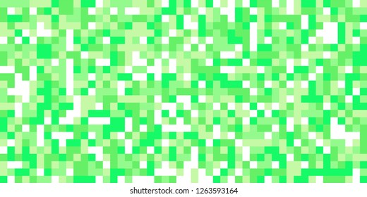 Color Halftone Background. Abstract Multicolor Texture with Squares for Print, Banner, Card, Web and Mobile Applications. Retro Tech Halftone Pattern with Color Pixels. Vector Texture.