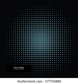 Color halftone background of dots