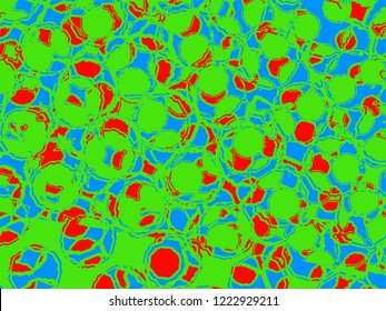 Color halftone background. Vector.