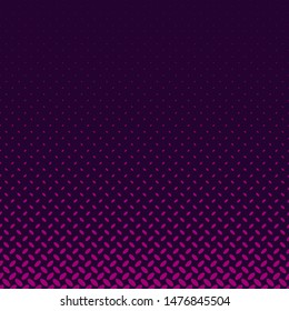 Color halftone diagonal ellipse pattern background - abstract geometrical vector template illustration