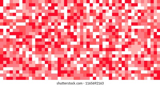 Color Halftone Pattern. Abstract Digital Texture with Color Squares for Print, Banner, Card, Web and Mobile Applications. Vintage Tech Halftone