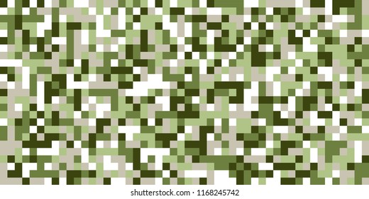 Color Halftone Pattern. Abstract Digital Texture with Color Squares for Print, Banner, Card, Web and Mobile Applications. Vintage Tech Halftone Pattern with Color Pixels. Vector Texture.