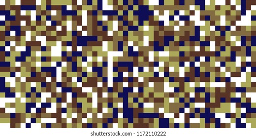 Color Halftone Pattern. Abstract Digital Texture with Color Squares for Print, Banner, Card, Web and Mobile Applications. Modern Tech Halftone