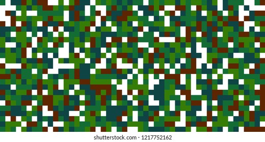 Color Halftone Pattern. Abstract Digital Texture with Color Squares for Print, Banner, Card, Web and Mobile Applications. Modern Tech Halftone