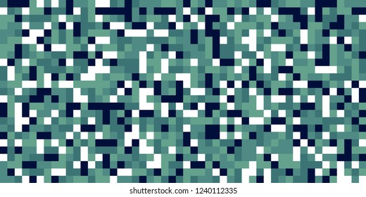 Color Halftone Pattern. Abstract Digital Texture with Color Squares for Print, Banner, Card, Web and Mobile Applications. Retro Tech Halftone