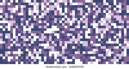 Color Halftone Pattern. Abstract Digital Texture with Color Squares for Print, Banner, Card, Web and Mobile Applications. Vintage Tech Halftone