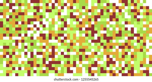 Color Halftone Pattern. Abstract Digital Texture with Color Squares for Print, Banner, Card, Web and Mobile Applications. Modern Tech Halftone