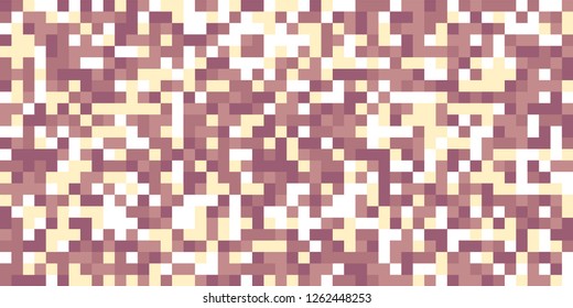 Color Halftone Pattern. Abstract Digital Texture with Color Squares for Print, Banner, Card, Web and Mobile Applications. Vintage Tech Halftone Pattern with Color Pixels. Vector Texture.