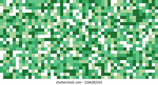 Color Halftone Pattern. Abstract Digital Texture with Color Squares for Print, Banner, Card, Web and Mobile Applications. Trendy Tech Halftone