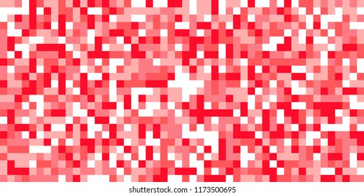 Color Halftone Pattern. Abstract Multicolor Texture with Squares for Print, Banner, Card, Web and Mobile Applications. Modern Tech Halftone