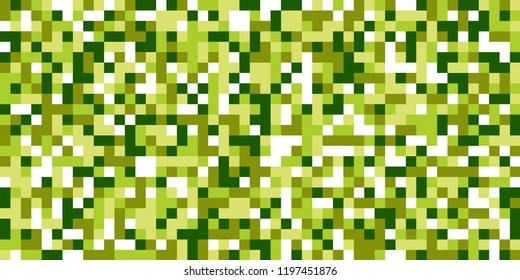 Color Halftone Pattern. Abstract Multicolor Texture with Squares for Print, Banner, Card, Web and Mobile Applications. Modern Tech Halftone
