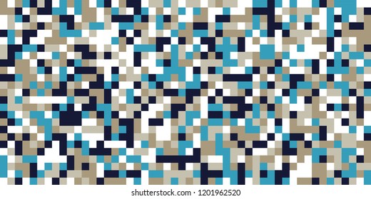 Color Halftone Pattern. Abstract Multicolor Texture with Squares for Print, Banner, Card, Web and Mobile Applications. Modern Tech Halftone