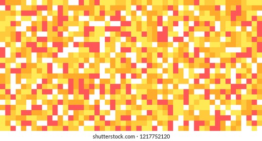 Color Halftone Pattern. Abstract Multicolor Texture with Squares for Print, Banner, Card, Web and Mobile Applications. Trendy Tech Halftone