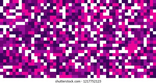 Color Halftone Pattern. Abstract Multicolor Texture with Squares for Print, Banner, Card, Web and Mobile Applications. Vintage Tech Halftone
