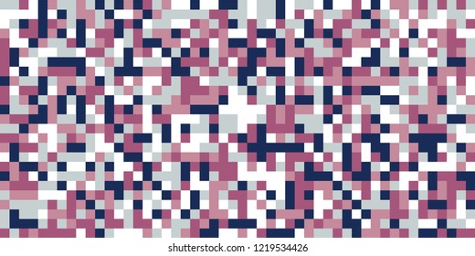 Color Halftone Pattern. Abstract Multicolor Texture with Squares for Print, Banner, Card, Web and Mobile Applications. Vintage Tech Halftone