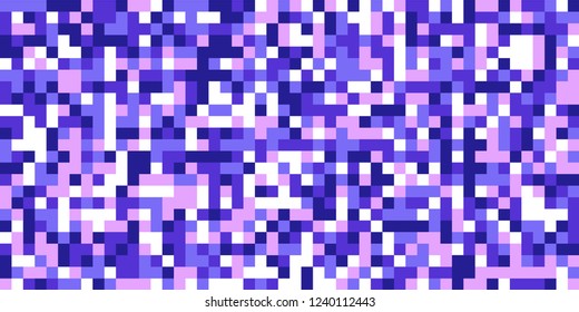 Color Halftone Pattern. Abstract Multicolor Texture with Squares for Print, Banner, Card, Web and Mobile Applications. Modern Tech Halftone