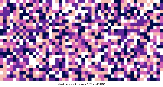 Color Halftone Pattern. Abstract Multicolor Texture with Squares for Print, Banner, Card, Web and Mobile Applications. Modern Tech Halftone