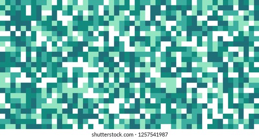 Color Halftone Pattern. Abstract Multicolor Texture with Squares for Print, Banner, Card, Web and Mobile Applications. Trendy Tech Halftone