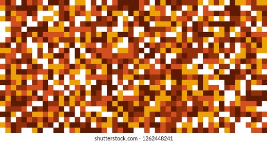 Color Halftone Pattern. Abstract Multicolor Texture with Squares for Print, Banner, Card, Web and Mobile Applications. Retro Tech Halftone