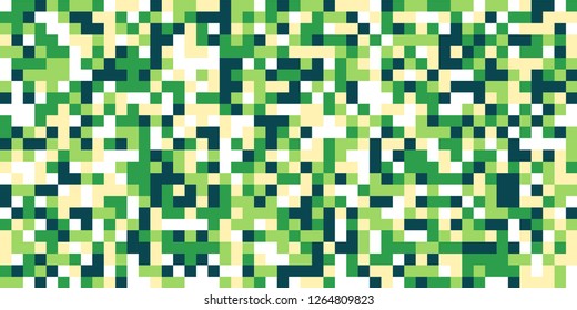 Color Halftone Pattern. Abstract Multicolor Texture with Squares for Print, Banner, Card, Web and Mobile Applications. Vintage Tech Halftone
