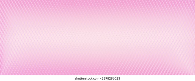 Color halftone peach fuzz  background. Vector abstract pink gradient fon with lines rhombus. Modern simple bright back. Suit for poster, cover, banner, brochure, website, sale, border