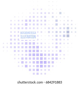 Color halftone spotted flash design element. Vector illustration.
