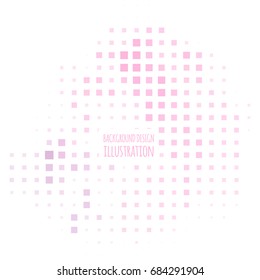 Color halftone spotted flash design element. Vector illustration.