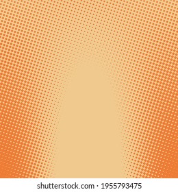 Media tonalidad de color en tintes cálidos de color naranja. La forma está en una ola.