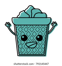 color happy papers can kawaii with arms