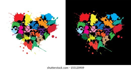 color heart