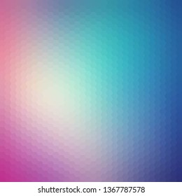 color hexagon background. layout for presentation 