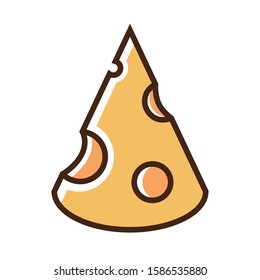 Color icon cheese. With the ability to change the line thickness.