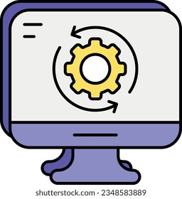 color icon design style
system setting 