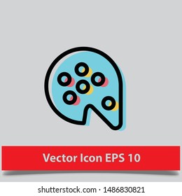 color icon from editing tools collection for mobile concept and web apps icon eps 10