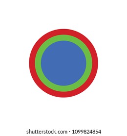 Color icon sign vector