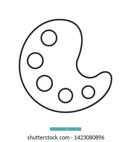 Color Icon Vector Illustration Logo Template